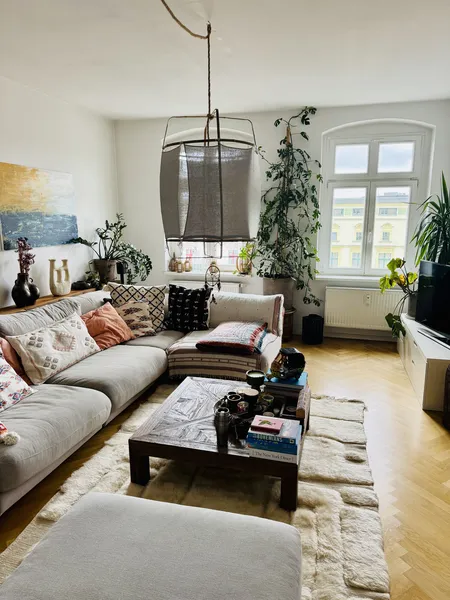 Befristet Nov–Apr: Möblierte 3-Zimmer-Wohnung mit Balkon am Mauerpark — photo 1